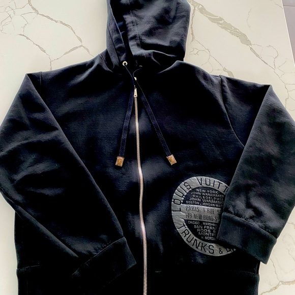 Louis Vuitton Handbags - Louis Vuitton Sweatshirt zip hoodie Logo monogram